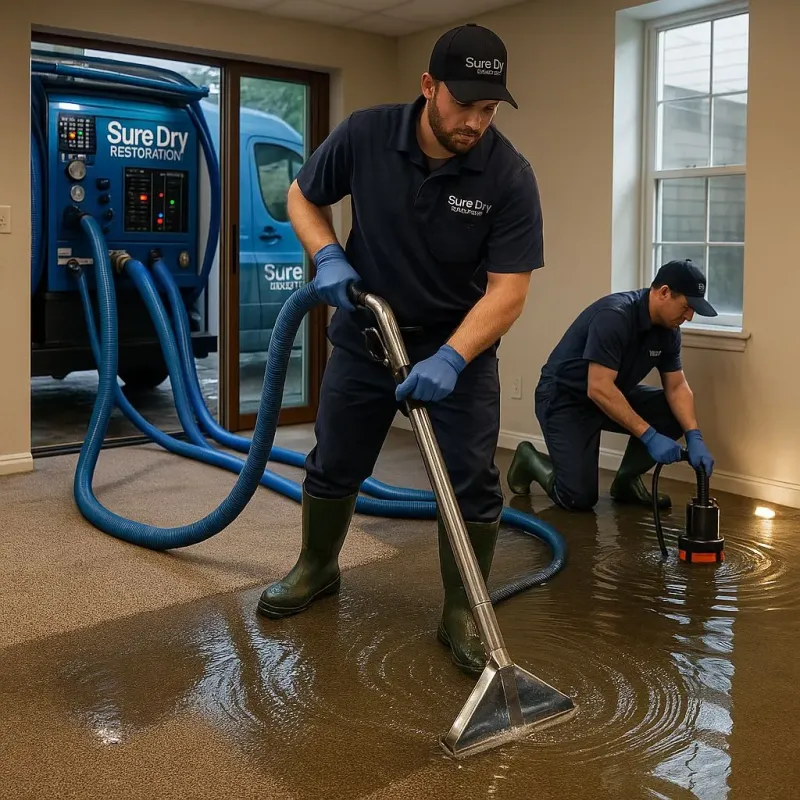 Water Extraction and Removal process in Bryn Athyn, PA